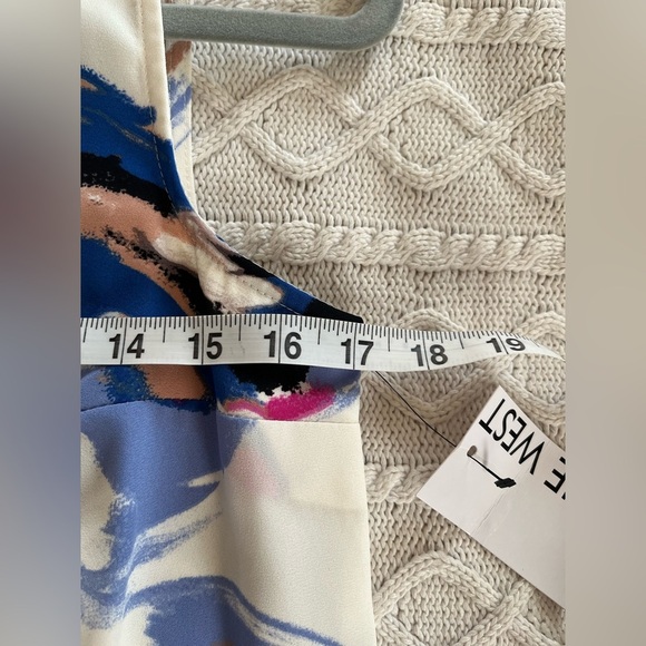 NWT Nine West Vibrant Sleeveless Blouse Women’s Size XS - Picture 11 of 13